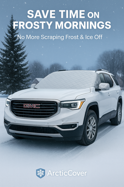 ArcticCover™ 2025 Upgraded Magnetic Windshield Snow Cover – All-Season Waterproof Ice & Frost Protector for Cars & SUVs