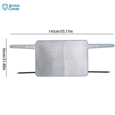 ArcticCover™ Rear Windshield Snow Guard — Heavy-Duty Winter Back Window Cover