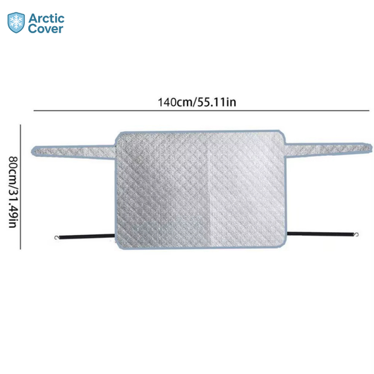 ArcticCover™ Rear Windshield Snow Guard — Heavy-Duty Winter Back Window Cover