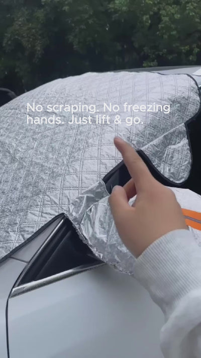 ArcticCover™ 2025 Upgraded Magnetic Windshield Snow Cover – All-Season Waterproof Ice & Frost Protector for Cars & SUVs